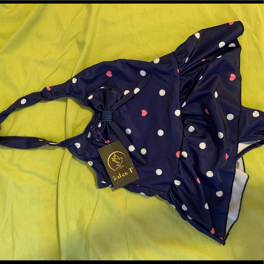 Cute color dot swimsuit